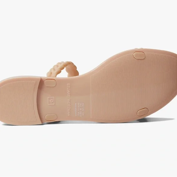 Stuart Weitzman Women's Braida Sawyer Jelly Sandals - Picture 3 of 8